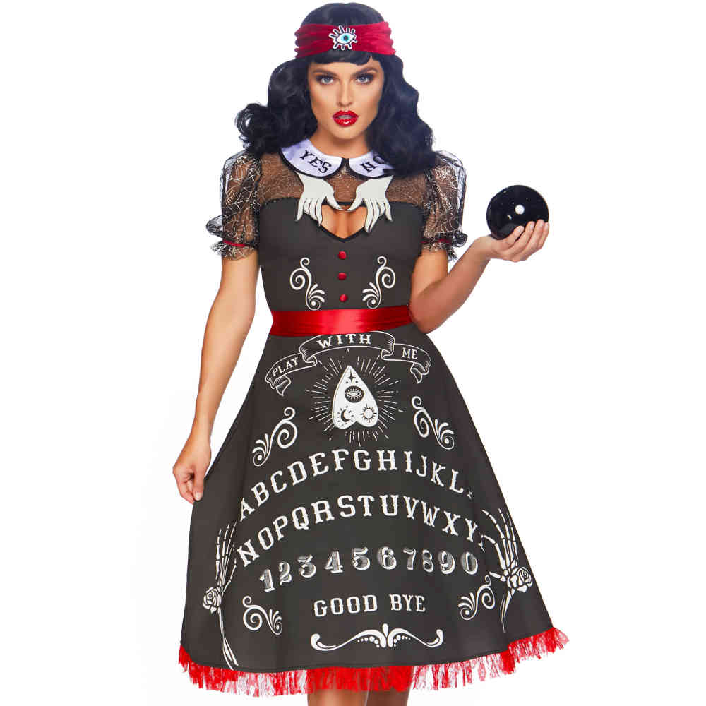 Leg Avenue - Spooky Board Beauty Costume - Multicolore